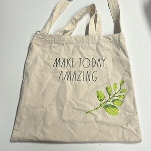 Rae Dunn Make Today Amazing Double Strap Tote